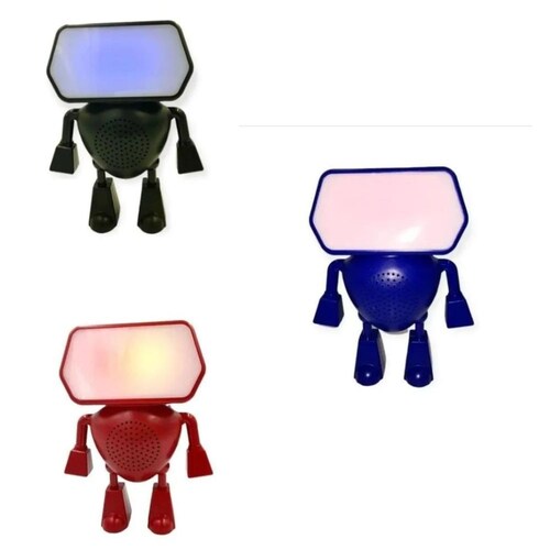 Bocina bluetooth Gadgets&Fun diseño de robot con luces LED