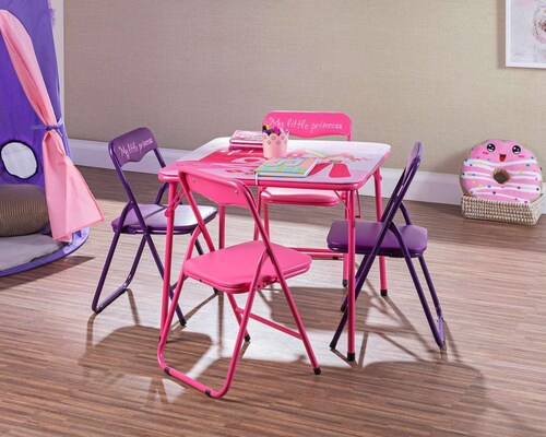 Comedor Infantil mesa y sillas para niña Baby Colors