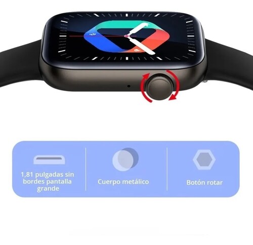 Smartwatch Deportivo Reloj Inteligente Call 1.81'' Colmi P45