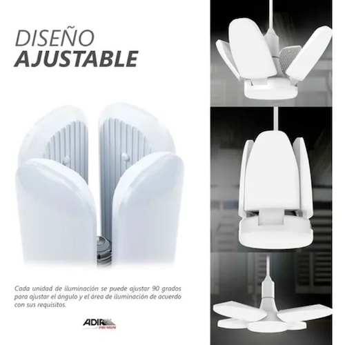 Lampara Led 60w Tipo Ventilador Alta Luminosidad Foco Luz