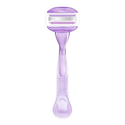 Rastrillo Recargable Gillette Venus Breeze con Fragancia Floral, para Mujer, Afeitadora con 5 Repuestos