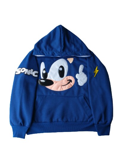  CONJUNTO PANTS FELPA BORDADO SONIC .