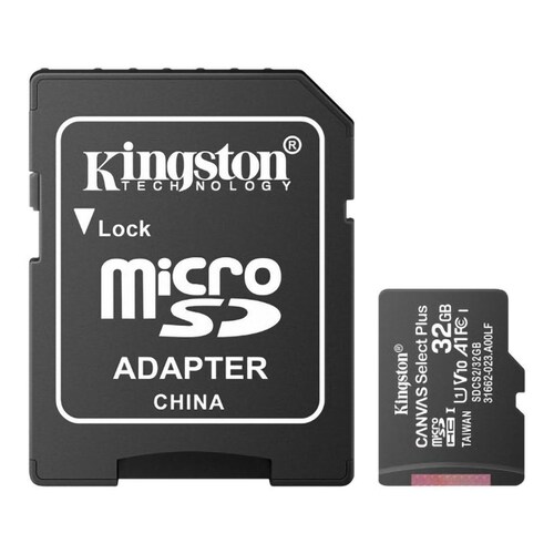 Memoria Micro SD de 32 GB Clase 10 Kingston