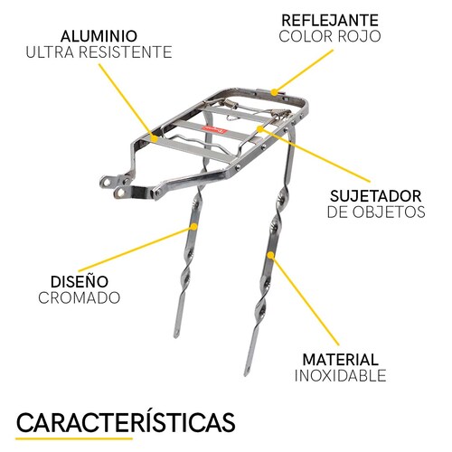 Portabultos para bicicleta, tipos y características.