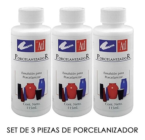 Capa De Barniz Porcelanizador Acabado Brillante Porcelana.