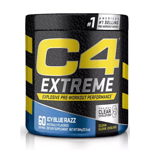 Pre-Entreno Cellucor C4 Extreme 384g 60 Serv. - Mora Azul