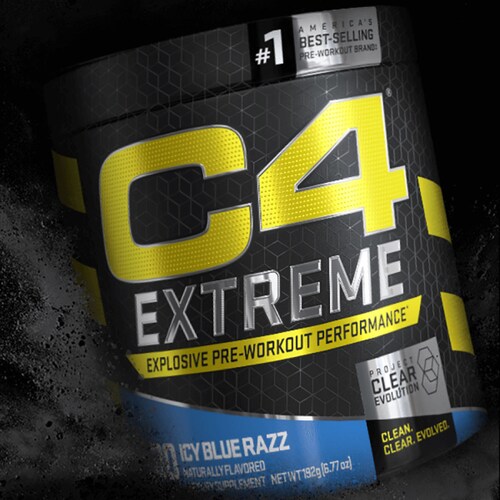  Pre-Entreno Cellucor C4 Extreme 384g 60 Serv. - Mora Azul