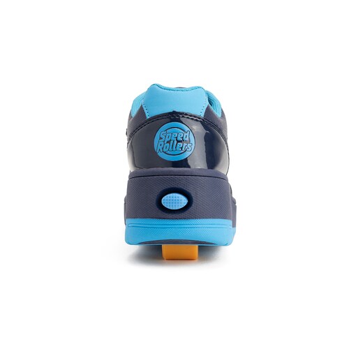 Tenis Patín Para Niño Speed Rollers Game On Azul Color Marino