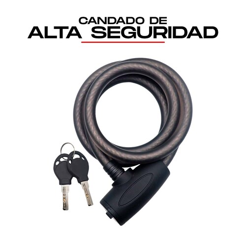 Candado Llave Cadena Bicicleta Alta Seguridad 15x1200