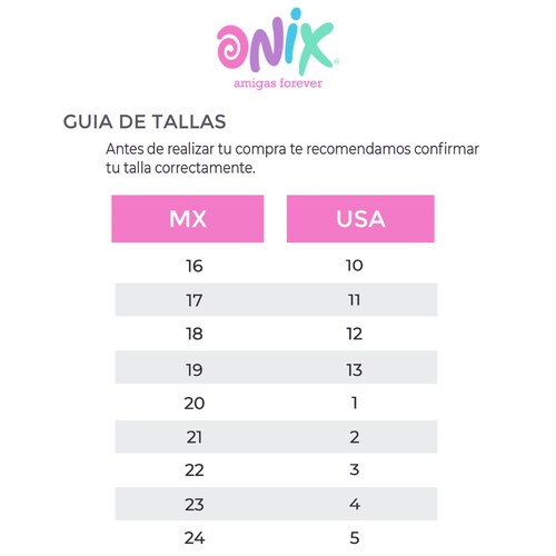 Tenis Patín Para Niña Onix Magia  Star Color Rosa
