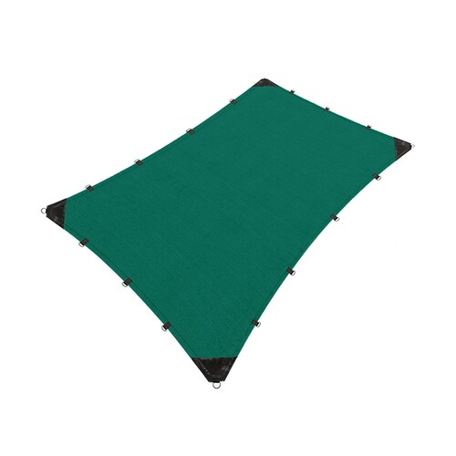 Hanlob Malla Sombra 4x6 m Verde para Exteriores Extra Reforzada, 90% de Sombra, Bloqueo de Rayos UV, Sombra Raschel para Jardín o Terraza, Resistente a Lluvias, Fácil y Lista para Instalar.