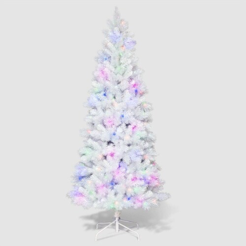 Árbol De Navidad de 213cm  Artificial Iluminado Blanco de 260 Leds Philips 