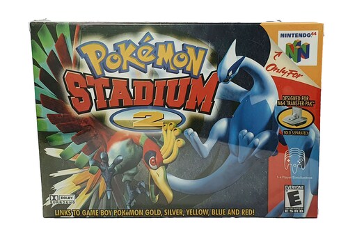 Pokémon Stadium 2 Físico En Caja Con Manual Nintendo 64