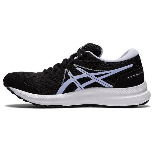 TENIS ASICS MUJER NEGRO GEL-CONTEND 7 STANDARD 1012A911005