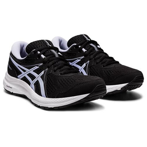 TENIS ASICS MUJER NEGRO GEL-CONTEND 7 STANDARD 1012A911005