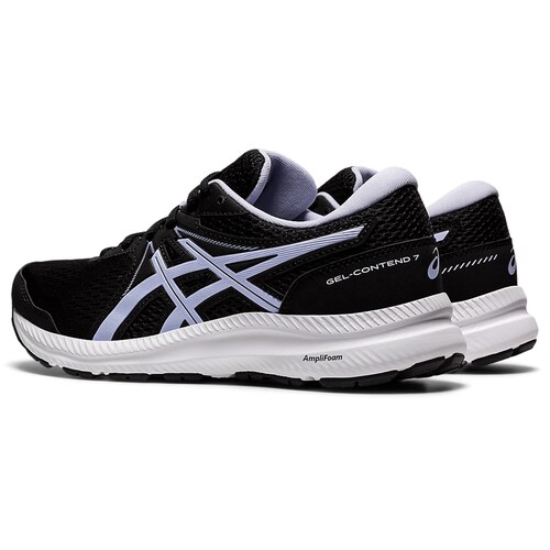 TENIS ASICS MUJER NEGRO GEL-CONTEND 7 STANDARD 1012A911005