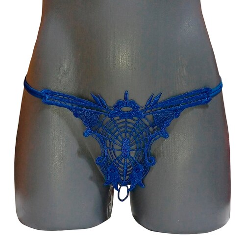 Tanga De Hilo Dental Y Perlas Dama 3pz 