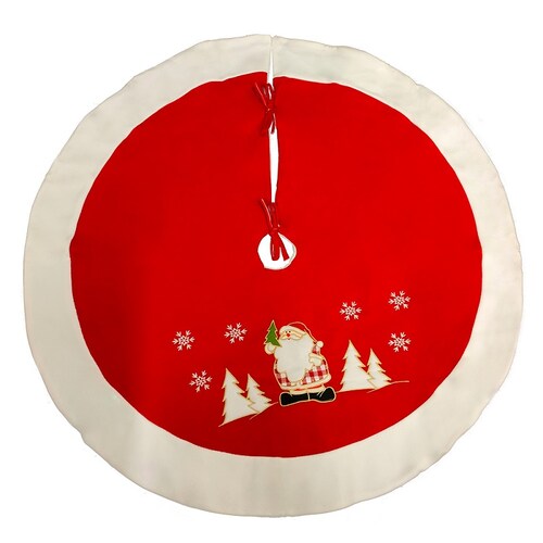 Pie de árbol de navidad Santa 122cm Artego