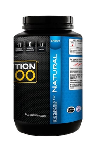 Suplemento en polvo Evolution WP100 proteínas sabor Natural de 1.4kg