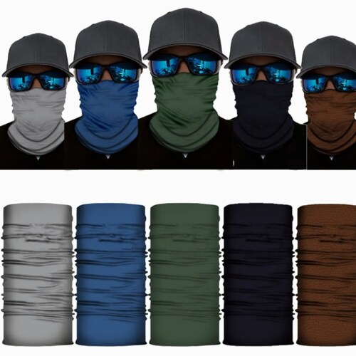 Paquete De 15 Bandana Cabeza Bandana Buff Ciclismo