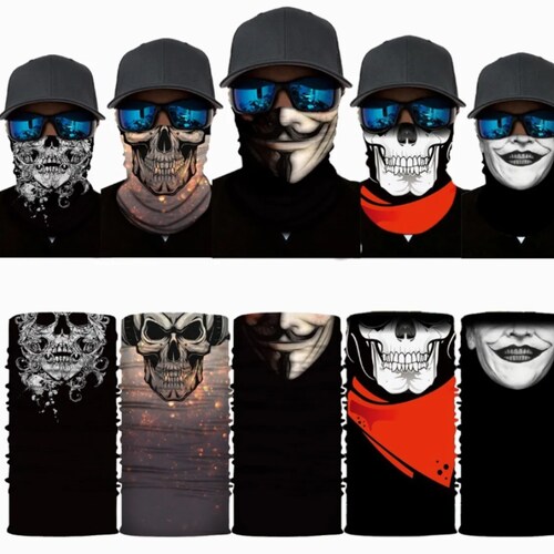Paquete De 15 Bandana Cabeza Bandana Buff Ciclismo