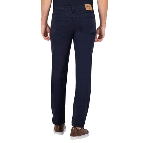 Jeans De Gabardina Jean Cut Hombre Holstone - Azul