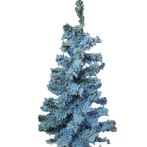 Nieve artficial en polvo azul cielo Para decoracion navideña 