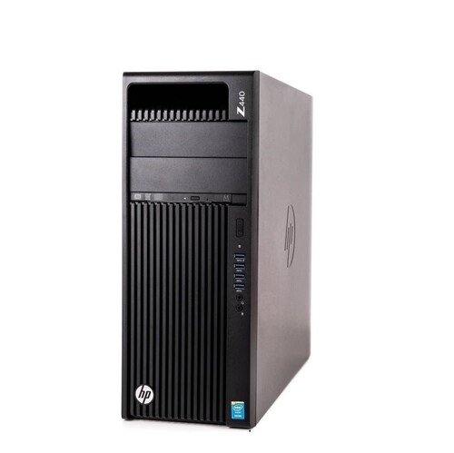 Workstation HP Z440 TOWER- Xeon E5-550- 24GB RAM- 500GB HDD- NVIDIA K2200 (4GB)- Win 10 Pro- Equipo Clase A, Reacondicionado..