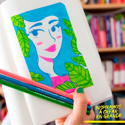 Lápices de Colores Prismacolor Junior Unipunta, Colores Intensos 24 piezas