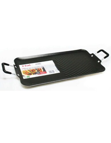 Comal Doble Parrilla T-fal Vital.