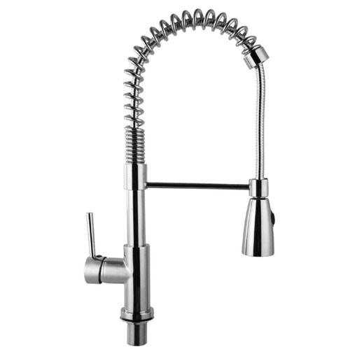 Llave Mezcladora Monomando Semi-pro EB Técnica EB-1005 Cromo 53 Cm