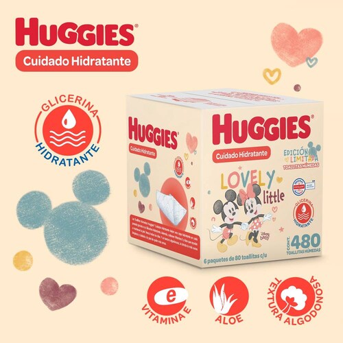 Porta Toallitas Húmedas Hidratantes Huggies