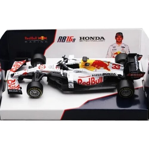 Bburago 2021 Redbull Rb16b #33 Turquía F1 Fórmula Coche 1/43.