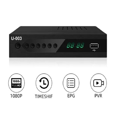 Decodificador Tv Digital Y Analógica Full Hd 1080p