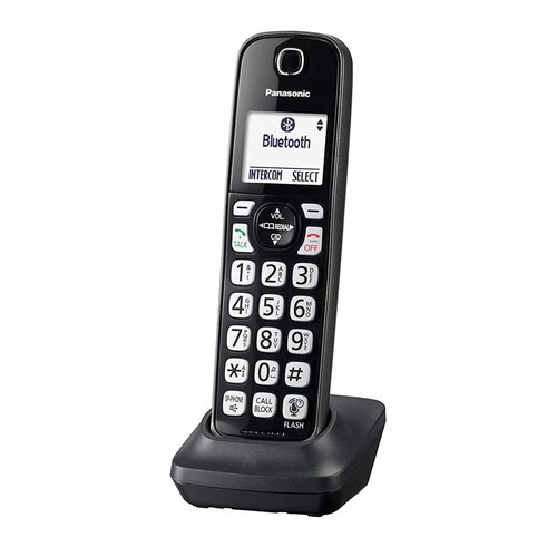 Teléfono Inalámbrico Panasonic KX-TGD562M 2 Auriculares Negro Reacondicionado Grado A