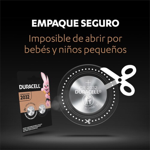 Pilas CR2032 Duracell especializada Litio 3V 5 piezas