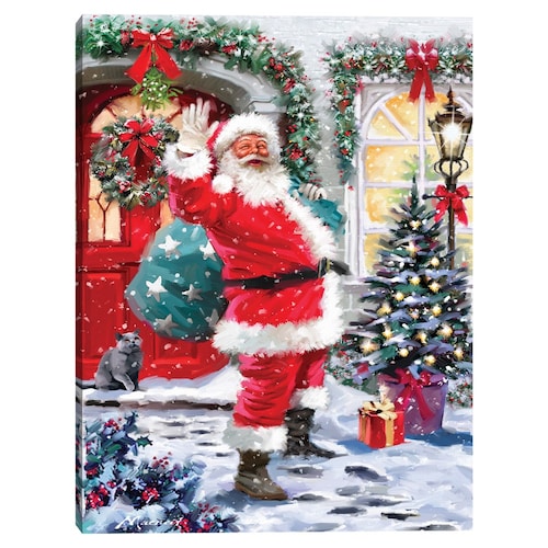 Cuadros Decorativos - Papá Noel 4