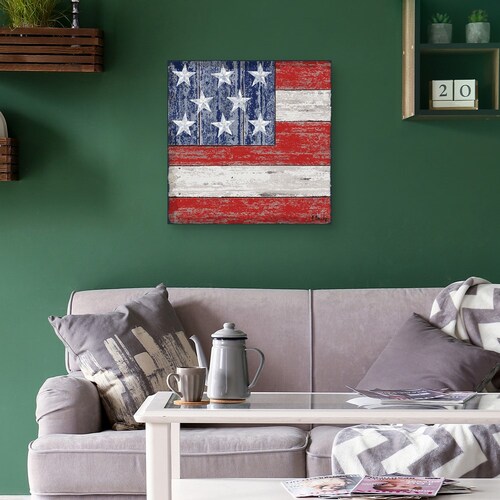 Cuadros Decorativos - Plaza de la Bandera Americana en Apuros