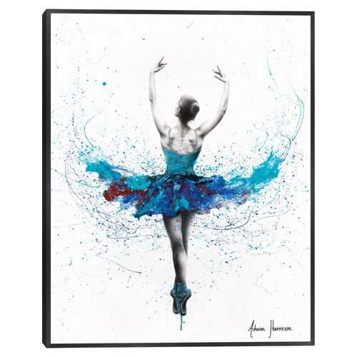 Cuadros Decorativos - Ballet del lago flotante con marco - Ashvin Harrison