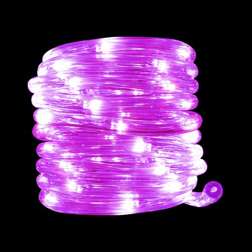 Manguera Decorativa Luz Led Morada Uso Exterior/Interior Cable Recubierto Gel 10 m