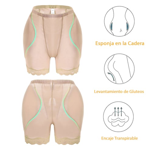 Zen Zen Panty Faja Calzón Levanta Glúteo Con Esponja Modeladora