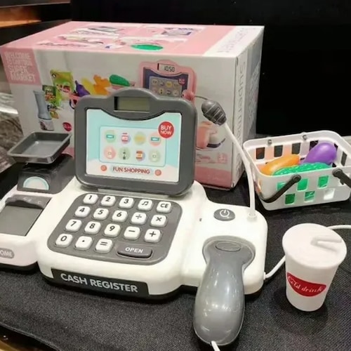 Caja registradora de juguete para niños - caja registradora con
