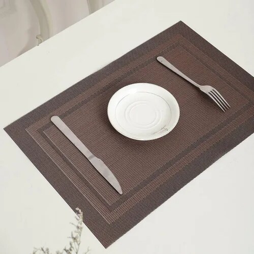 Manteles Individuales Antideslizantes Para Restaurante 6 Pcs