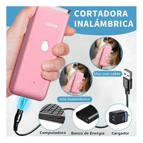 Rasuradora Perro Máquina Cortar Pelo Gato Corta Uñas All-in.