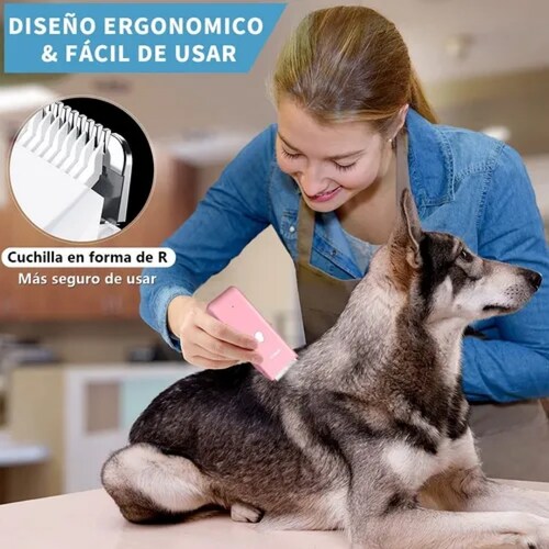 Rasuradora Perro Máquina Cortar Pelo Gato Corta Uñas All-in.