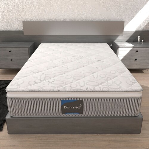 Colchón Individual Silc Dormez Con Colchoneta PILLOW TOP Hipoalergénico