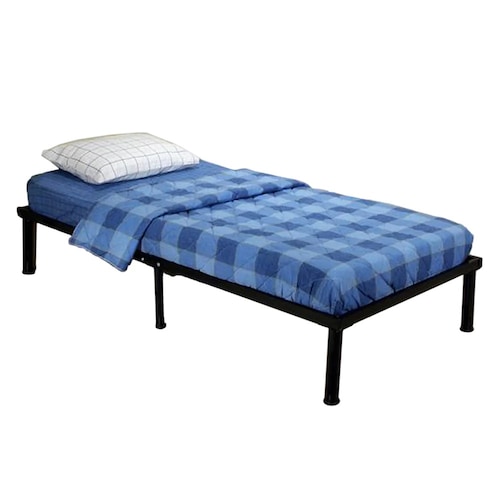 Base P/Cama Individual Plegable Negro 3020 Excelsior