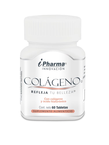Colágeno Hidrolizado y Ácido Hialurónico Tabletas 500 mg. Colágeno Tipo I, II y III.
