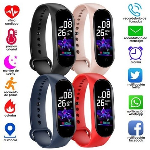Reloj inteligente Smart Watch M5 Smartband Pulsera Deportivo Fitness