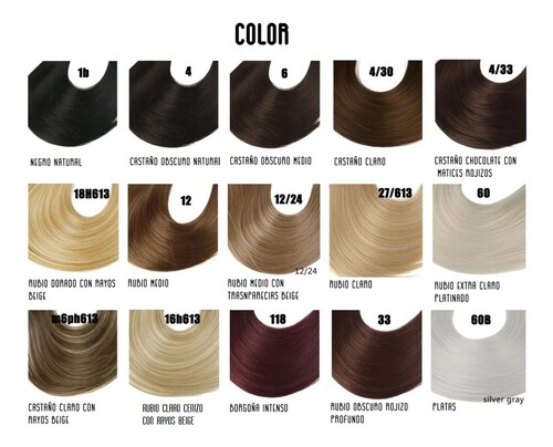Extensiones De Cabello Sintético Set de 7 piezas con clips ONDULADA 7-6 CASTAÑO OBSCURO MEDIO